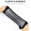 2PCS Universal Car Pouch Mesh Ceiling Netting Storage Black view 4