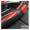 FUERU Car Steering Wheel Cover Set Universal Car Steering Wheel Cover Mahogany Grain Leather Comfort Shock-Absorbing Car Interior (Color : 1#) view 4