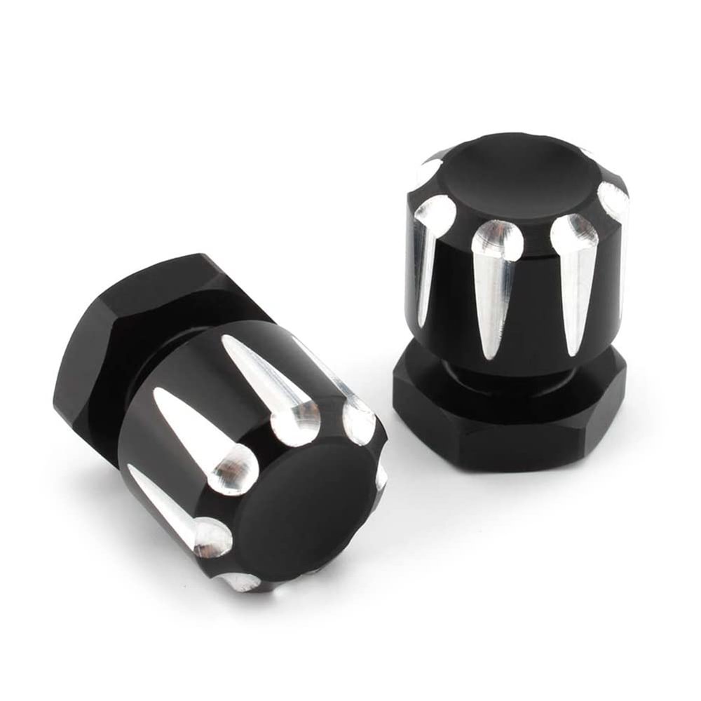 GZYF 2Pcs Motorcycle Solo Mounting Nuts Bolts Black&White for Harley CVO ultra Classic Electra Glide FLHTCUSE/2/3/4/5/6/7/8 2006-2013, FLHTCUSE5 2010, Limited FLHTKSE 2021-2022