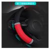 FUERU Car Steering Wheel Cover Set Universal Car Steering Wheel Cover Ice Silk Soft Skin-Friendly Breathable Fashion Car Interior (Color : 1#) view 4