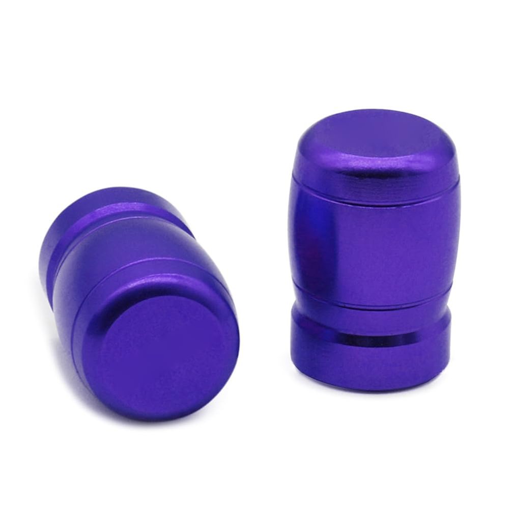GZYF Motorcycle Accessories Tyre Valve Tire Port Stem Cover Caps T6061 CNC Aluminum for Honda PCX 125, PCX 150 Purple