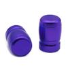 GZYF Motorcycle Accessories Tyre Valve Tire Port Stem Cover Caps T6061 CNC Aluminum for Honda PCX 125, PCX 150 Purple view 1
