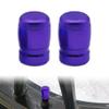 GZYF Motorcycle Accessories Tyre Valve Tire Port Stem Cover Caps T6061 CNC Aluminum for Honda PCX 125, PCX 150 Purple view 3