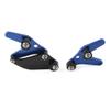 GZYF Aluminum Rear Fixed Hook Kit Blue, Motorcycle Subframe Racing Hooks Tie Down Holder Rear for Yamaha YZF-R7 YZFR7 2022 view 4
