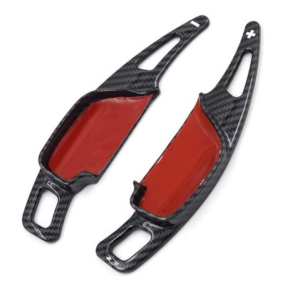 GZYF Car Shift Paddle Shifter Extension cover, Carbon Fiber Black Paddle Shift for Toyota Mark X 10-17, Levin/for Corolla 14-18, Camry 12-16, Zelas 11-14, for RAV4 13-17