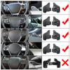 GZYF Car Shift Paddle Shifter Extension cover, Carbon Fiber Black Paddle Shift for Toyota Mark X 10-17, Levin/for Corolla 14-18, Camry 12-16, Zelas 11-14, for RAV4 13-17 view 4