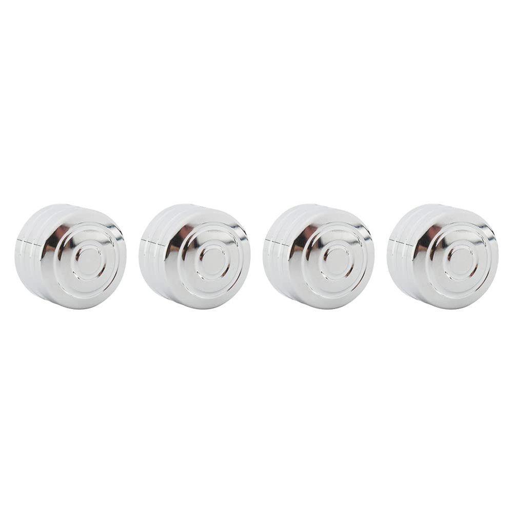 GZYF 4PCS Motorcycle Bolt Head Cover Topper Cap Replacement for Thruxton R T120 Scrambler Street Cup, Chrome