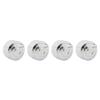 GZYF 4PCS Motorcycle Bolt Head Cover Topper Cap Replacement for Thruxton R T120 Scrambler Street Cup, Chrome view 1