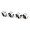 GZYF 4PCS Motorcycle Bolt Head Cover Topper Cap Replacement for Thruxton R T120 Scrambler Street Cup, Chrome view 2