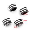 GZYF 4PCS Motorcycle Bolt Head Cover Topper Cap Replacement for Thruxton R T120 Scrambler Street Cup, Chrome view 4