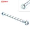 GZYF Front Rear Rim Wheel Axle, 225mm Front Back Rear Axle For 125cc 140cc 150cc 160cc Motorcycle Moped Scooter Quad Dirt Pit Bike view 2