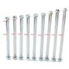 GZYF Front Rear Rim Wheel Axle, 225mm Front Back Rear Axle For 125cc 140cc 150cc 160cc Motorcycle Moped Scooter Quad Dirt Pit Bike view 4
