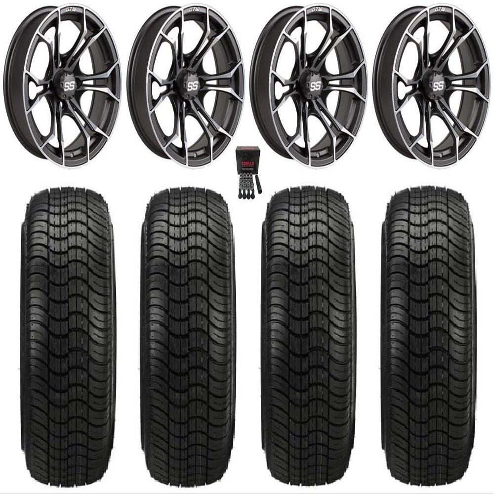 GTW Spyder 14" Wheels Elite 20" Tires YamahaGolf Carts