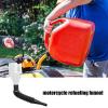 Retractable Auto Fuel Funnel, Flexible Draining Tool Snap Funnel, Universal Plastic Oil Funnel for Automotive Use, Folding Hands-Free Gasoline Engine Oil Funnel (3PCS) view 3
