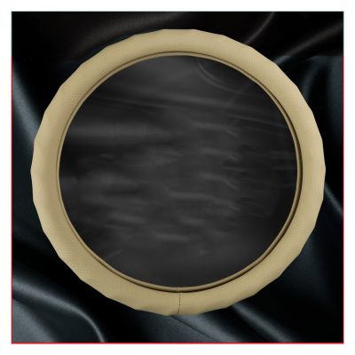 FUERU Car Steering Wheel Cover Set Universal Car Steering Wheel Cover Frosted Leather Grip Comfortable Fashion Car Interior (Color : 3#)