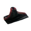 Genuine Real Leather Gear Shift Boot for 2010 2011 2012 2013 2014 Ford Mustang GT V8 V6 Manual Transmission (Black with Red Insert) view 2
