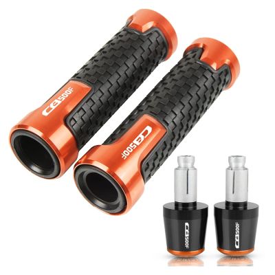WITTYL Motorcycle for for CB 500F CB 500 F Motorcycle 7/8" 22MM Handlebar Hand Grips Handle Bar End Cap Plug CB500F 2017-2022 2021 2020 2018 Handle end (Color : 16)