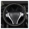 FUERU Car Steering Wheel Cover Set Car Steering Wheel Cover Natural Wood Beads Four Seasons Universal Fashion Car Interior (Color : 4#) view 1