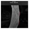 FUERU Car Steering Wheel Cover Set Car Steering Wheel Cover 14.58-15 Inches Genuine Leather Durable Fashion Car Interior (Color : 5#) view 3