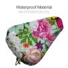 Floral Colorful Fashion Bike Seat Cover Waterproof and Dustproof Adjustable Soft Saddle Cushion Covers view 4