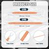 10pcs Universal Automotive Ground Straps, 10/12 inch Engine Ground Strap Kit Braided Copper Ground Straps Automotive Ground Strap Wire Ground Strap Connectors for Most Cars (Copper) view 2