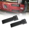 Wocch Tailgate Hinge Cover for Jeep Wrangler JK & JKU 2007-2018, 2Pcs Spare Tire Bracket Tail Gate Hinge Trim Cover view 1