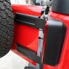Wocch Tailgate Hinge Cover for Jeep Wrangler JK & JKU 2007-2018, 2Pcs Spare Tire Bracket Tail Gate Hinge Trim Cover view 2