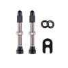 2PCS Tubeless Valves, Brass Tubeless Valve Stem(40 mm), 1PSC Valve Core Remover Tool view 1