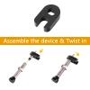 2PCS Tubeless Valves, Brass Tubeless Valve Stem(40 mm), 1PSC Valve Core Remover Tool view 3