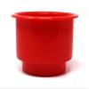 JSP Manufacturing Red 3-5/8 Jumbo Cup Recessed Drop in for Boat RV Car Truck Pool Table Sofa Inserts Large Size (25) view 1