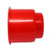 JSP Manufacturing Red 3-5/8 Jumbo Cup Recessed Drop in for Boat RV Car Truck Pool Table Sofa Inserts Large Size (25) view 3