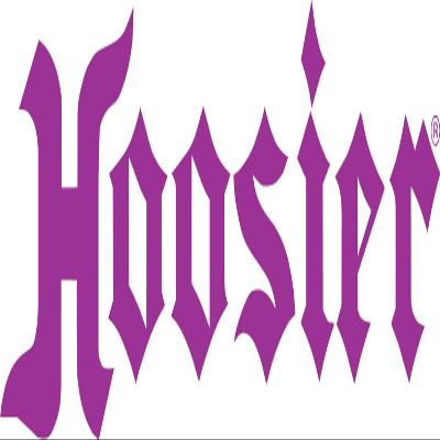 Compatible with HOOSIER RACING TIRE DIRT DIE CUT VINYL TRUCK WINDOW STICKER DECAL ANY COLOR (Color: OLYMPIC BLUE 053, Size: 8")