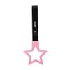 Q1-TECH, JDM Tsurikawa Ring Japanese Subway Train Bus Car Handle Cute Star Shaped Handle Hand Strap Rear Front Bumper Warning Rings Drift Charm Drift Bosozoku Car Accessory (Pink/Black) view 1