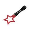 Q1-TECH, JDM Tsurikawa Ring Japanese Subway Train Bus Car Handle Cute Star Shaped Handle Hand Strap Rear Front Bumper Warning Rings Drift Charm Drift Bosozoku Car Accessory (Red/Black) view 4