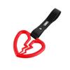 Q1-TECH, JDM Tsurikawa Ring Japanese Subway Train Bus Car Handle Broken Heart Handle Hand Strap Rear Front Bumper Warning Rings Drift Charm Drift Car Accessory (Red/Black) view 4