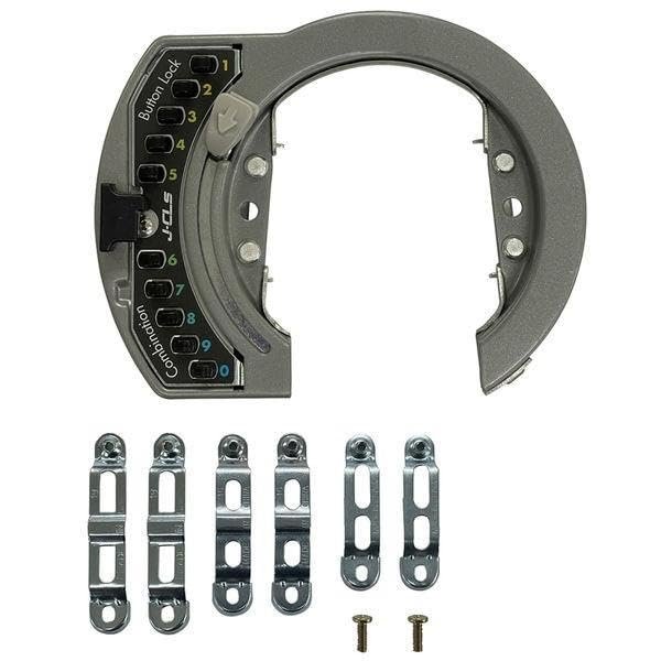 J&C JC-080CLB SI Adjustable Button Ring Lock