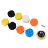 EdvenA 3inch Car Polishing Disc 11Pcs/Set Self-Adhesive Buffing Waxing Sponge Wool Wheel Polishing Pad for Car Polisher Drill Adapter (Color : A, Size : 5inch) view 3