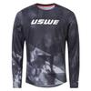 USWE Rk Off-Road Jersey - Quick Drying Performance for Max Comfort Designed for Enduro, Motocross, and More, L, Black view 4