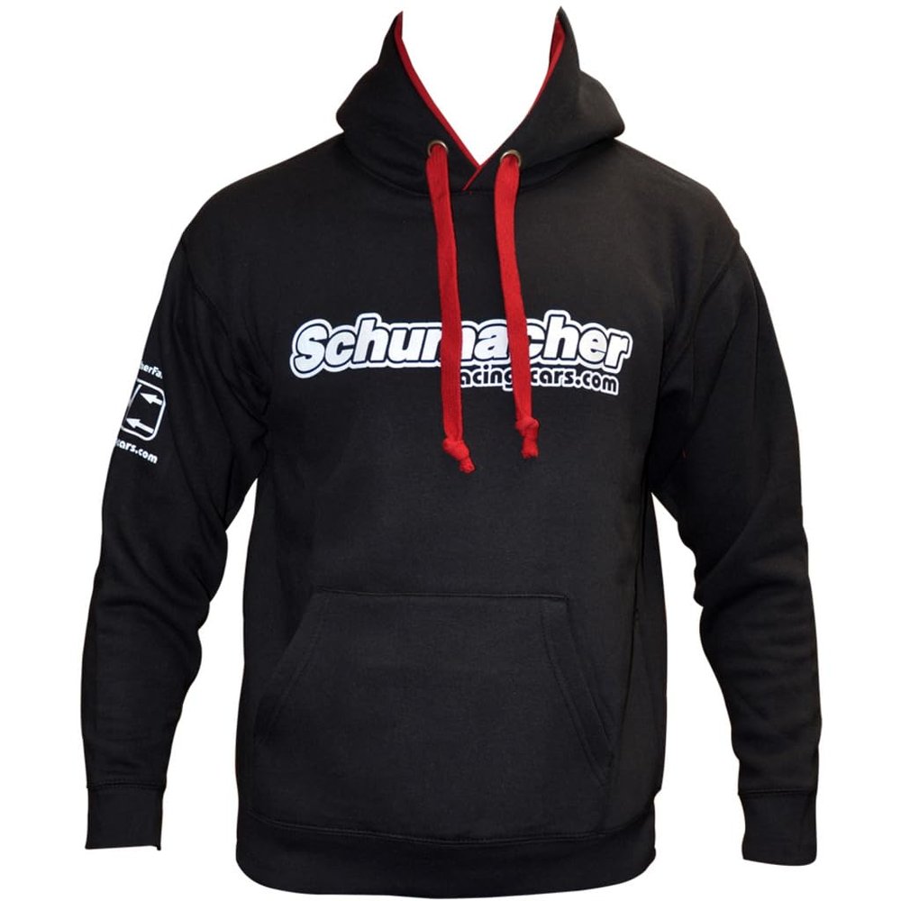 Schumacher Racing G1002XXXL Schumacher Mono Hoody Black - Xxxl