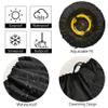 Spare Tire Cover Fishing Team Weatherproof Dust-Proof Universal Fit for Trailer RV SUV Truck Camper Travel Boat Trailer 13 Inch view 4