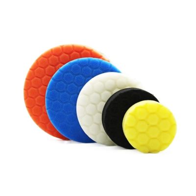 EdvenA 3inch/5inch/6inch 5pcs Mix Color Car Spong Buffing Polishing Pads & Buffing Pads for Car Buffer Polisher (Color : 1 Set Mix Color, Size : 6Inch (150mm))