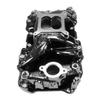 Edelbrock - MANIFOLD; BIG BLOCK CHEVROLET RECTANGLE PORT RPM AIR GAP - BLACK PLASMA FINISH (7562-BP) view 3