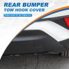 CZShiYue Rear Bumper Tow Hook Cover Cap Towing Eye Fit for Toyota C-HR 2017 2018 2019 52162-F4020 (Matte Black, Right Passenger Side) view 2