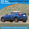 CZShiYue Rear Bumper Tow Hook Cover Cap Towing Eye Fit for Toyota C-HR 2017 2018 2019 52162-F4020 (Matte Black, Right Passenger Side) view 3