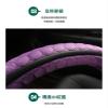 FUERU Car Steering Wheel Cover Set Car Steering Wheel Cover Simple Short Plush Stretch Breathable Fashion Car Interior (Color : 6#) view 4