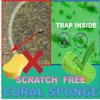 Large Soft Touch Coral Sponges, 5packNon-Scratch, High Foam, for Ultimate Washing Car, Bike, Boat or Household Cleaning Needs (Green) view 4