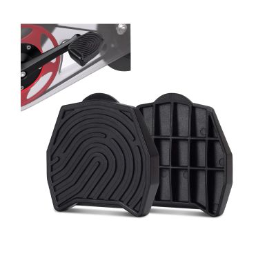 Ride with Sneakers - TerchPilet Pedal Converters Compatible with Peloton Bike&Bike+,Replacement Bike Pedals for Regular Shoe,Flat Platform Clipless Pedal Upgrade, Accessories for Exercise Bike(Black)