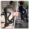 Ride with Sneakers - TerchPilet Pedal Converters Compatible with Peloton Bike&Bike+,Replacement Bike Pedals for Regular Shoe,Flat Platform Clipless Pedal Upgrade, Accessories for Exercise Bike(Black) view 4