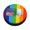 American and Irish Flag Ultimate Tire Protection: Premium Quality Tire Cover for All-Season Defense view 3