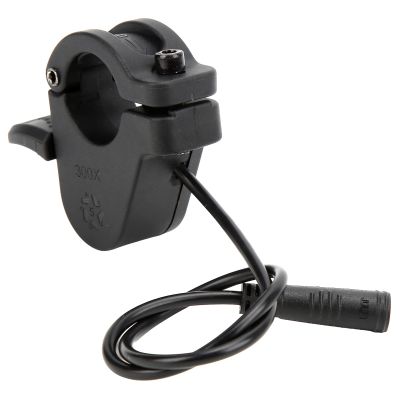 WOOXGEHM Electric Bike Thumb Throttle, Electric Accessories, 300X Speed Control Accelerator Both, 12V/24V/36V/48V/52V/72V Voltage, Wear Resistant and Sturdy for Electric Models